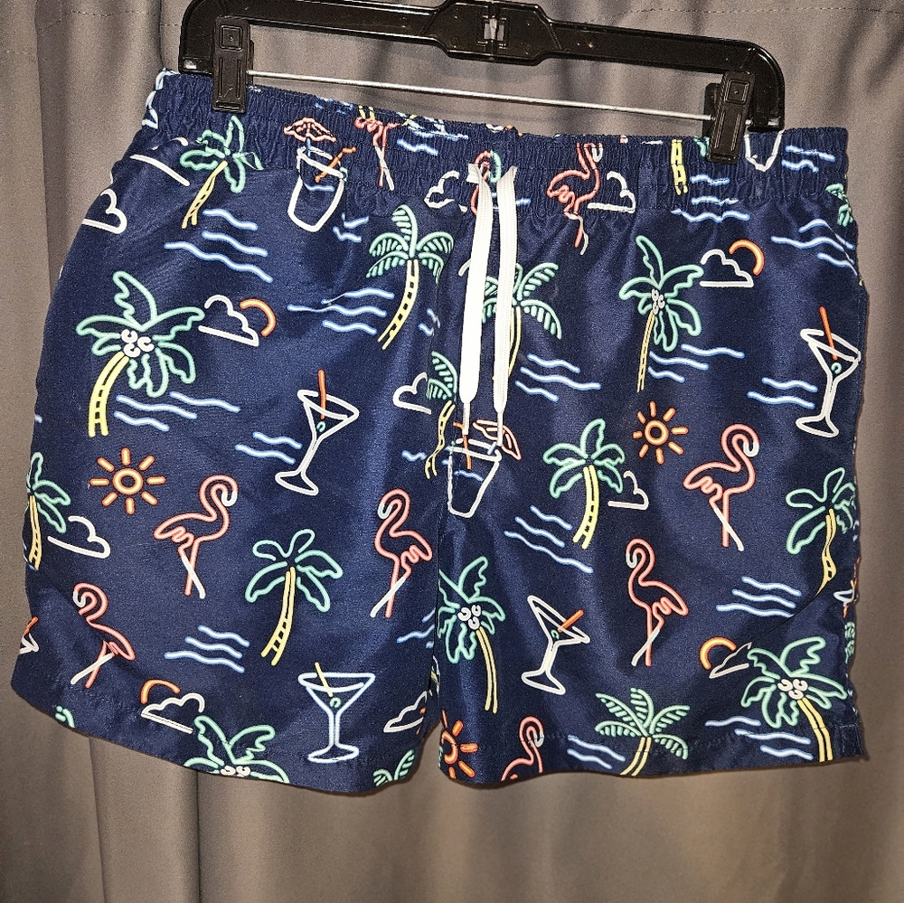 Chubbies XL The Neon Lights Classic Lined Swim Trunk